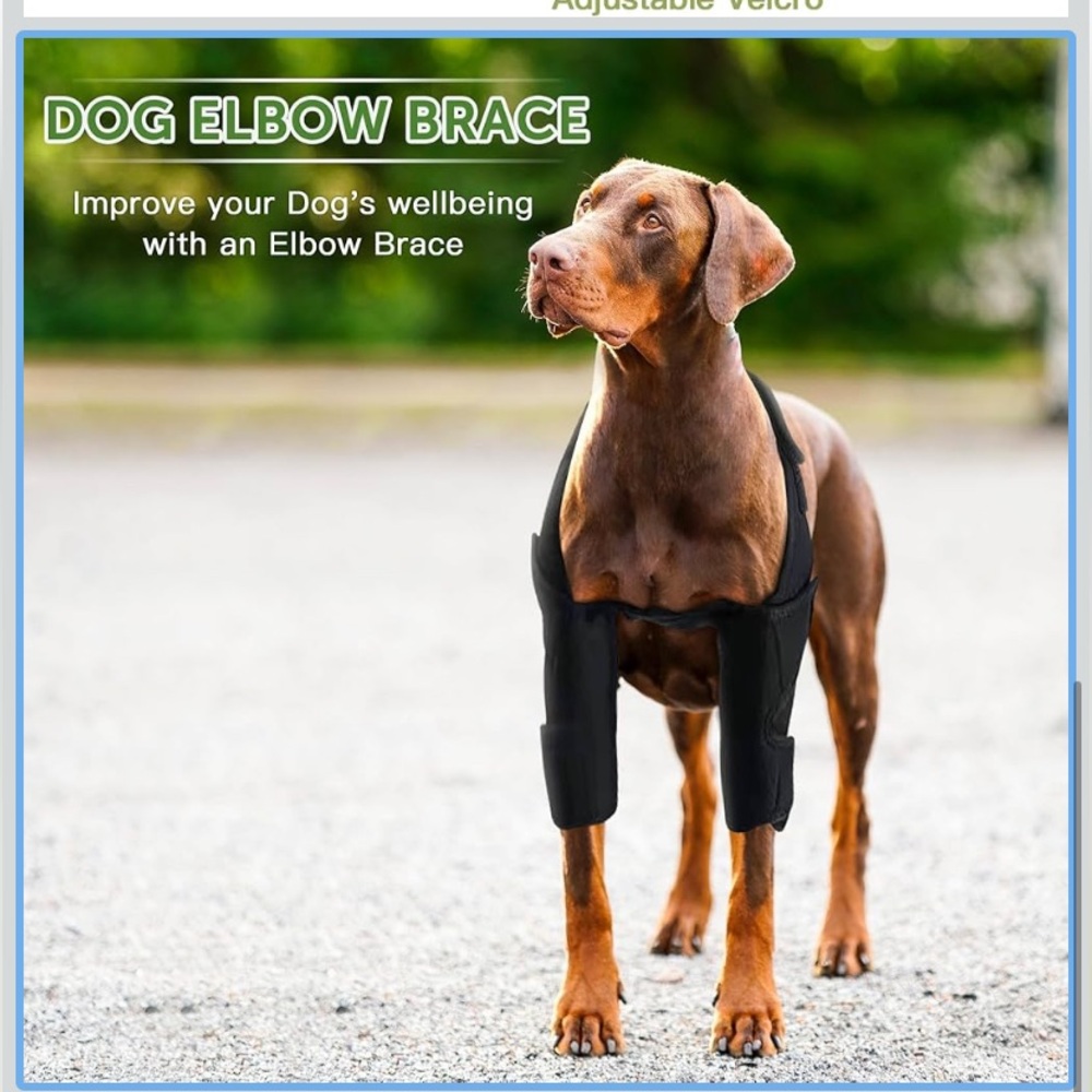 Furtent Black Dog Elbow Brace